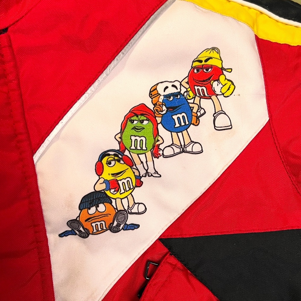 Red M&M Racing Jacket for Kids - Picture 7 of 13